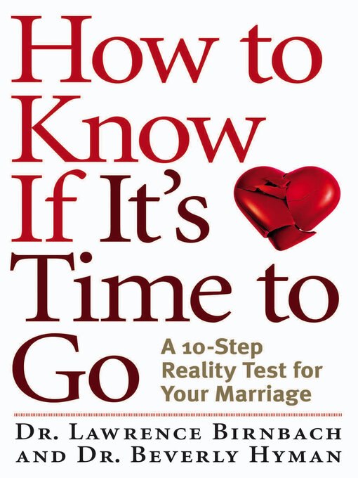 Title details for How to Know If It's Time to Go by Lawrence Birnbach - Wait list